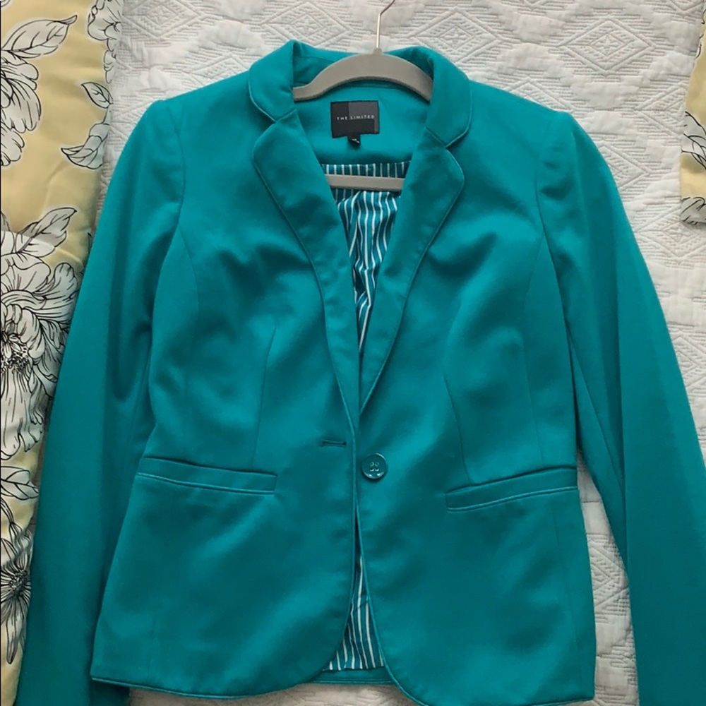 Turquoise blazer
